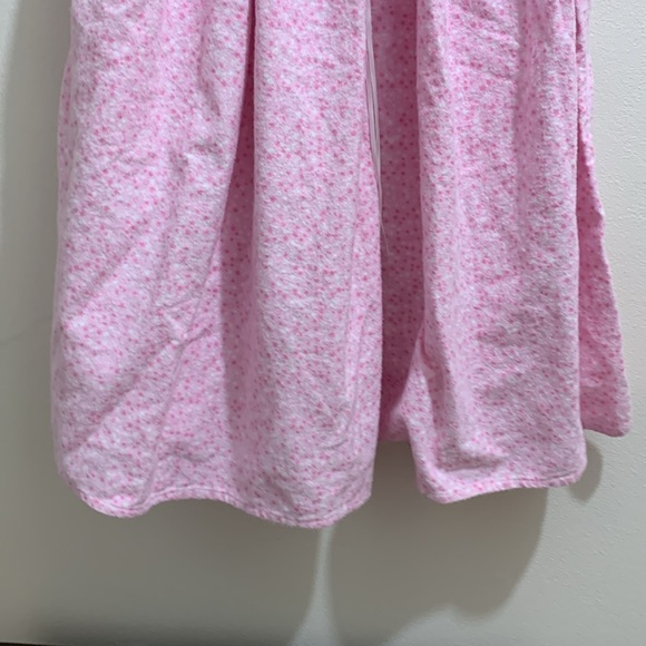 Toddler Girls smocked puffy sleeve Star print flannel cottage core prairie gown - Picture 3 of 9